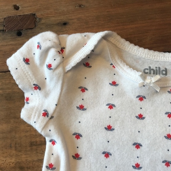 Child of mine Short sleeve Onesie Baby Size 3 m - Picture 2 of 5